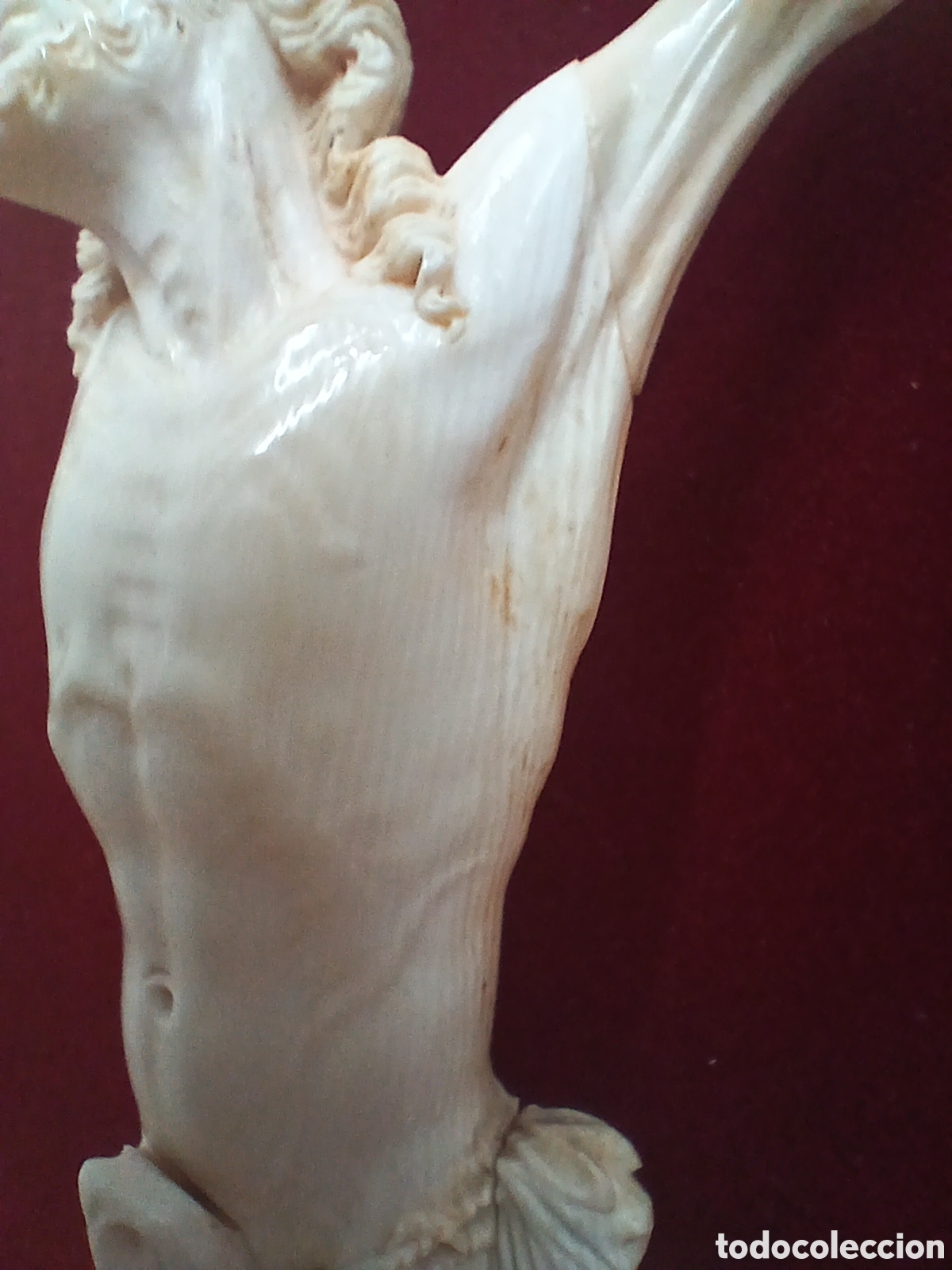 Arte: Cristo antiguo. Marfil. - Foto 9