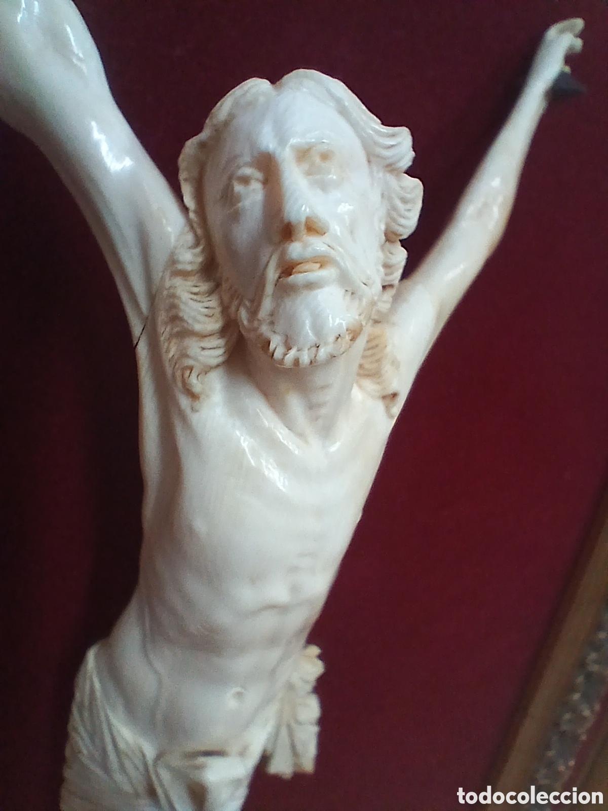Arte: Cristo antiguo. Marfil. - Foto 12
