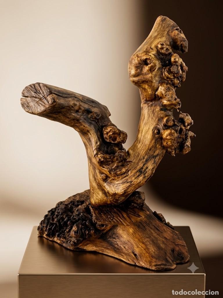Arte: Escultura org&aacute;nica llamada &rdquo;Doble Impulso&rdquo;