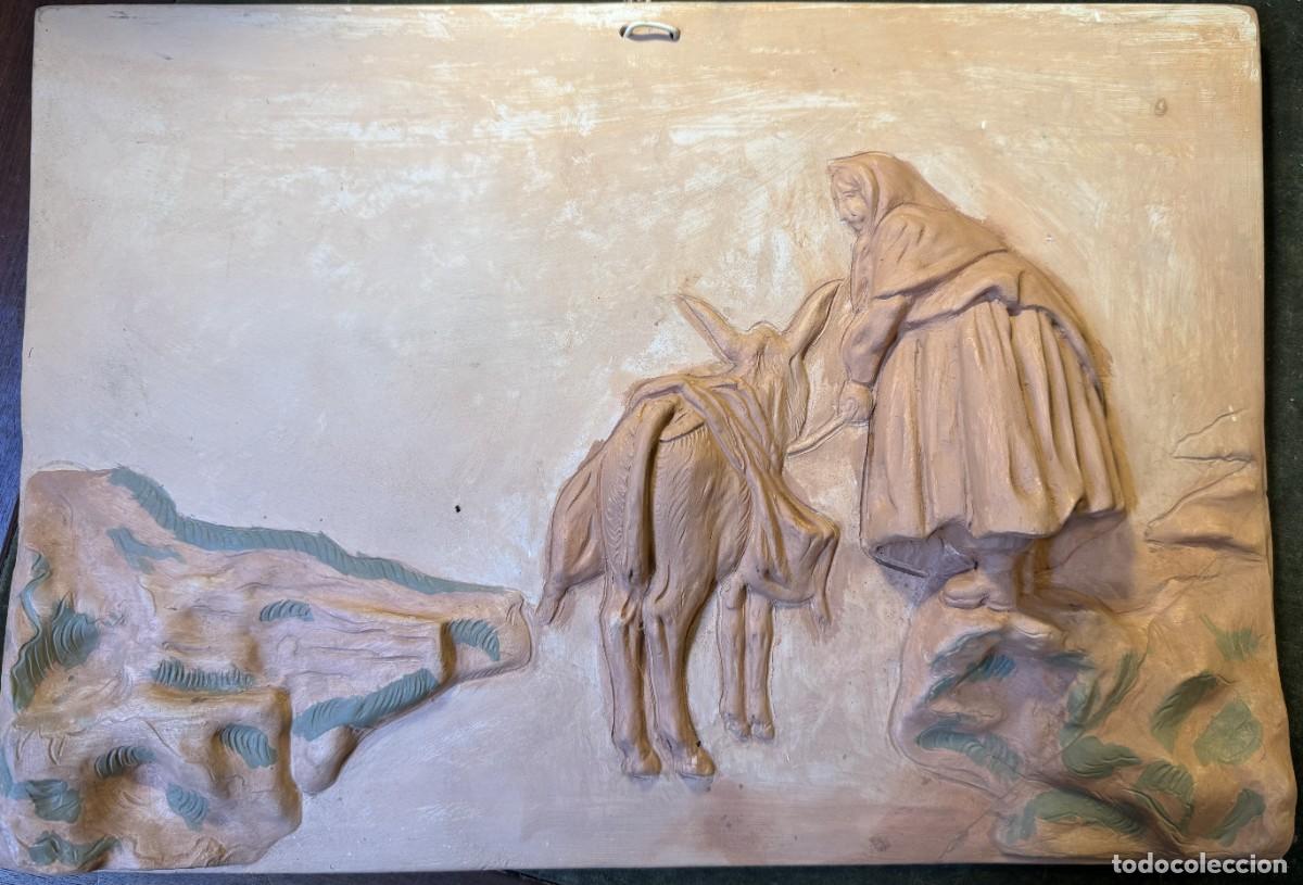 Arte: ALDEANA SUBIENDOSE A UN BURRO, ROCAS. Daniel Zuloaga.