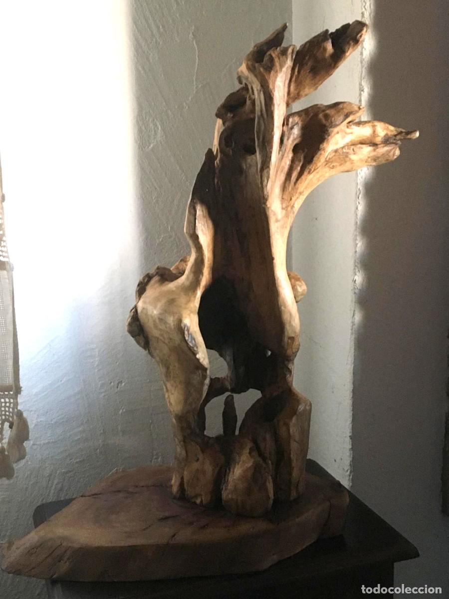 Arte: Escultura org&aacute;nica abstracta llamada &rdquo;Umbral Interior&rdquo;