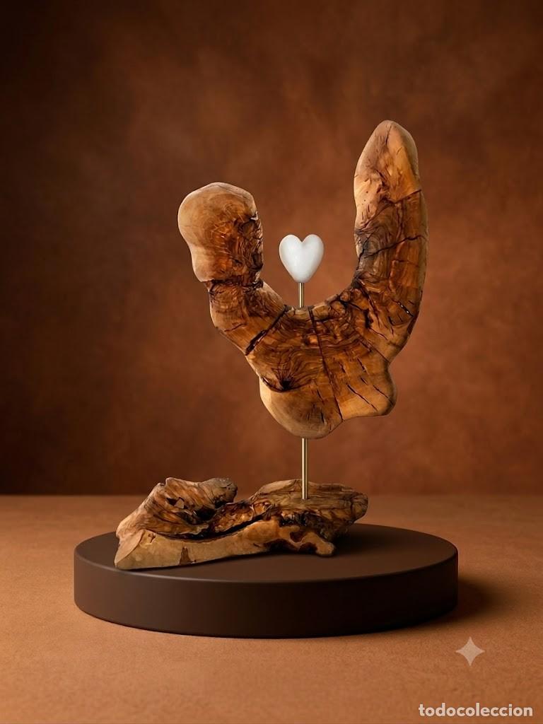 Arte: Escultura org&aacute;nica llamada Refugio del Coraz&oacute;n