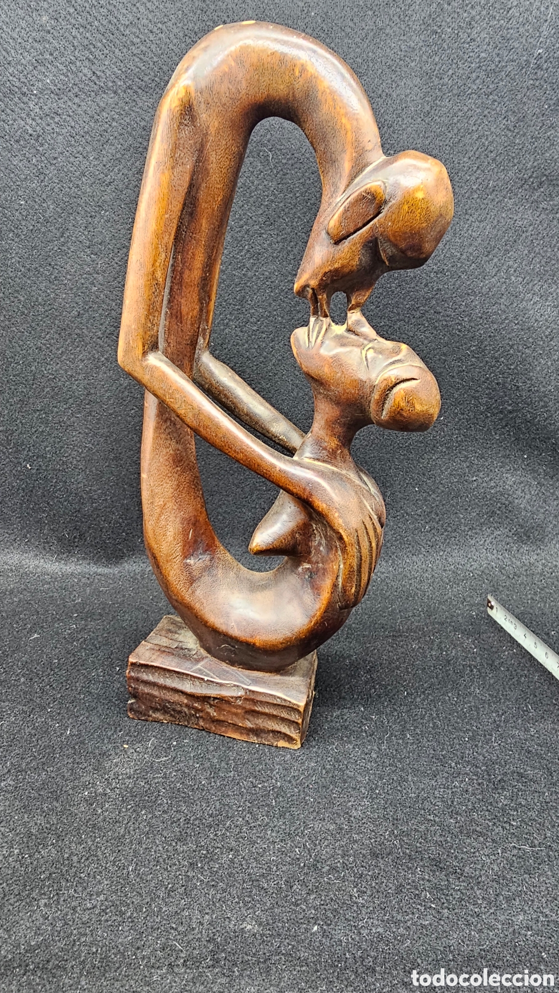 Arte: Escultura de madera tallada