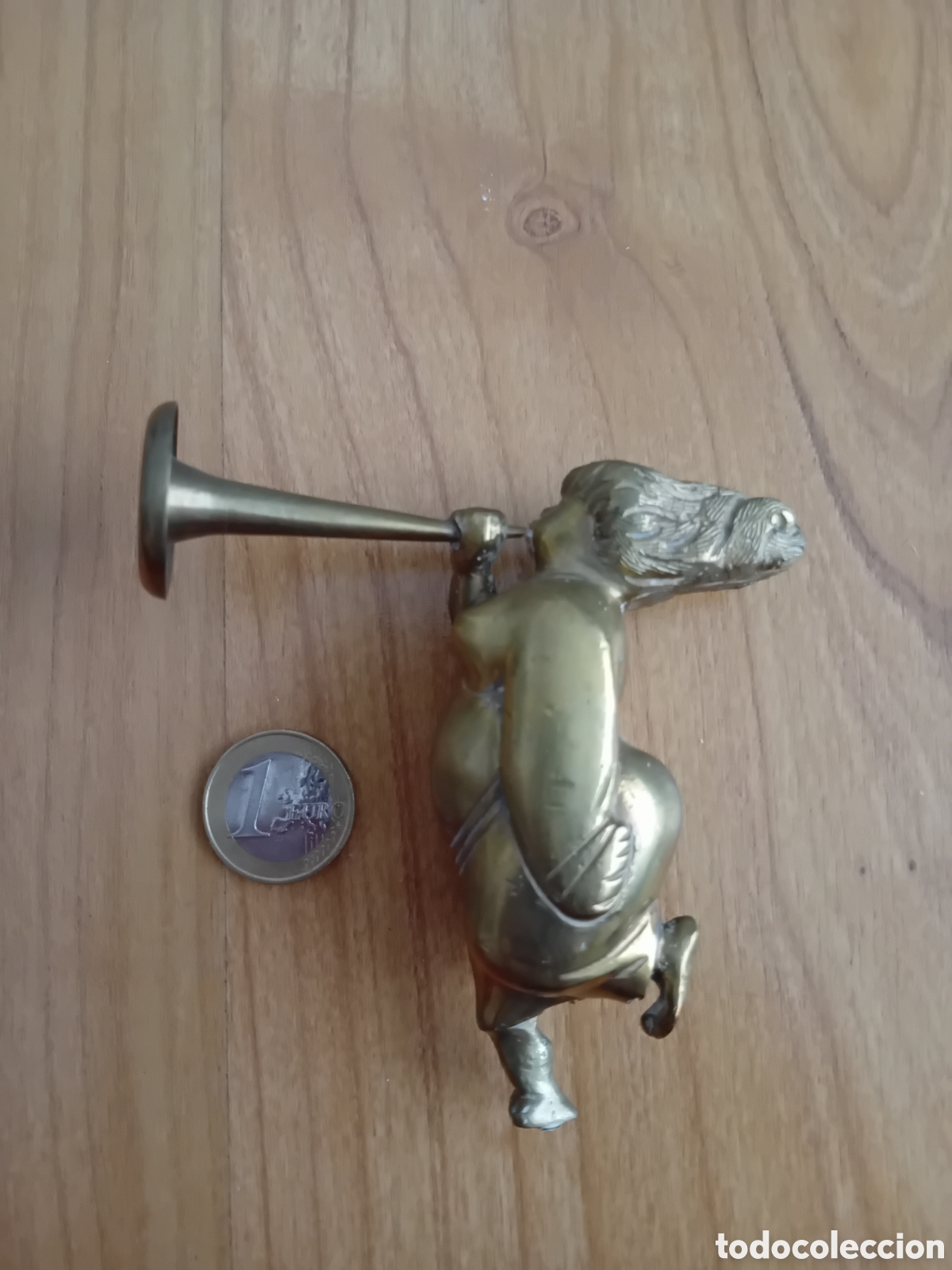 Arte: FIGURA DIOSA FAMA, DISE&Ntilde;ADA POR ANTONIO MINGOTE. DE BRONCE Y PESADA. PREMIO AMPE