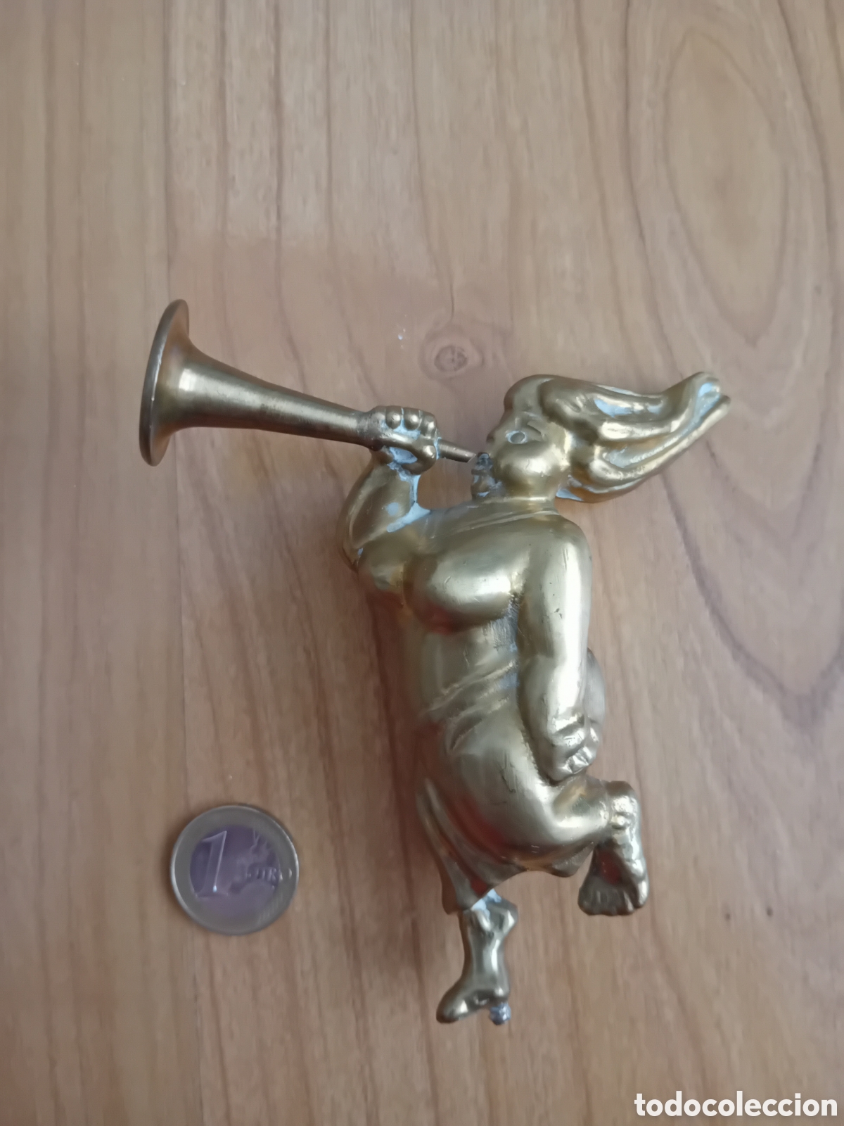 Arte: FIGURA DIOSA FAMA, DISE&Ntilde;ADA POR ANTONIO MINGOTE. DE BRONCE Y PESADA. PREMIO AMPE