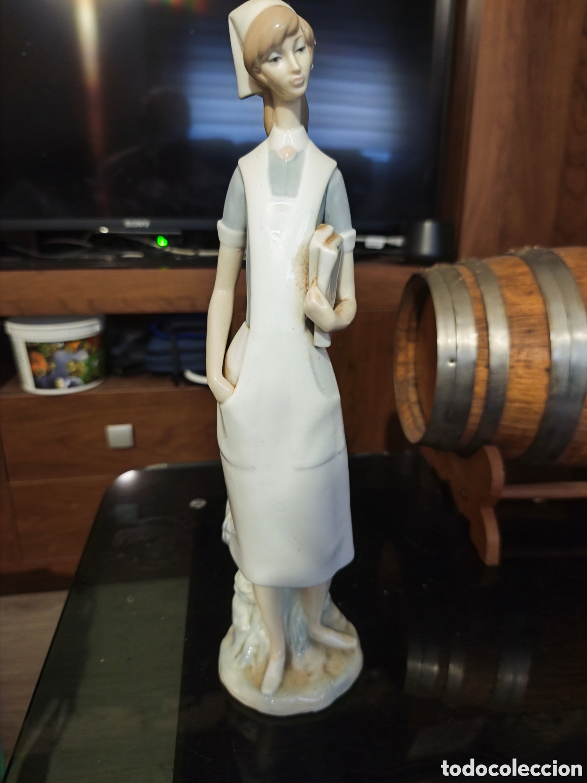 Arte: Figura enfermera de lladro
