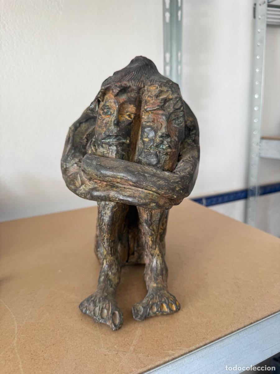 Arte: Preciosa figura en bronce Cristian leroy, prueba de autor n&uacute;m 1