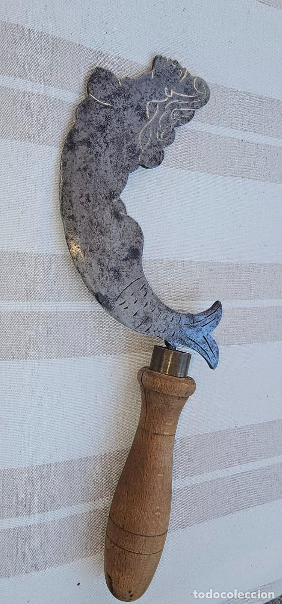 Arte: Preciosa hacha de cochina hierro sirena