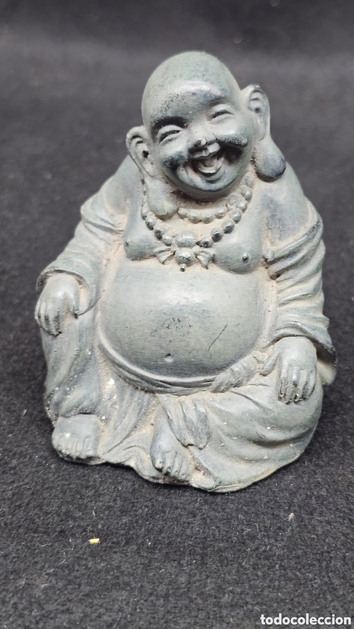 Arte: Buda sonriente de resina - Foto 3