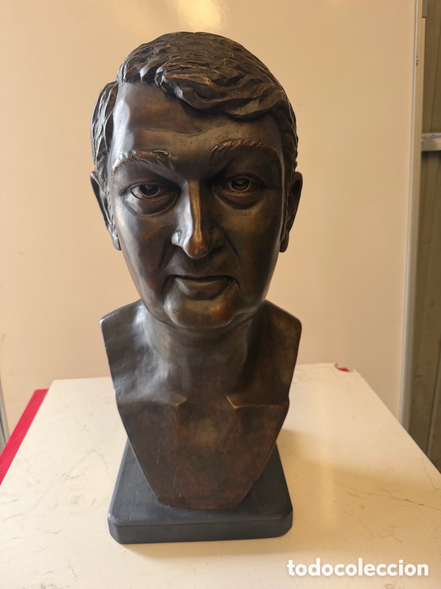 Arte: Busto Bronce Enrique Casas Vila Original