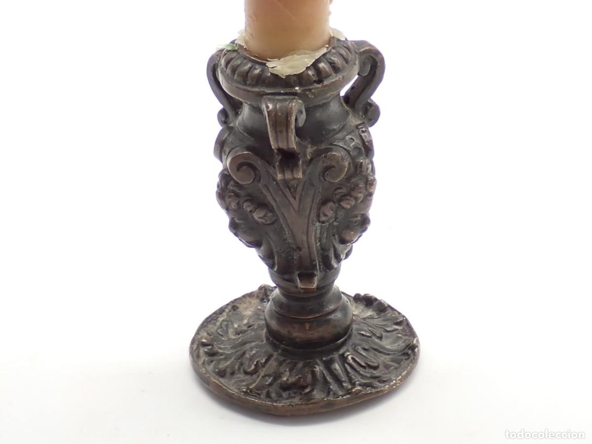 Arte: Candelero en bronce fundido - Foto 3