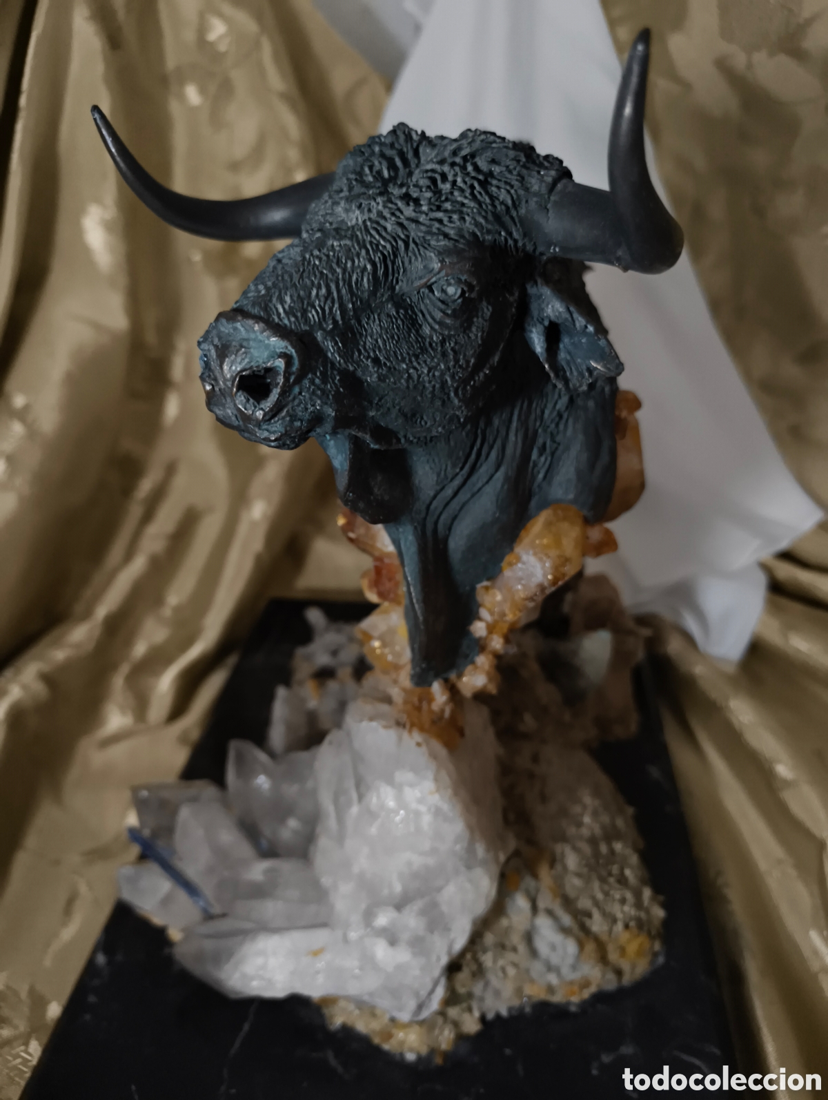 Arte: Lote de busto de Toro EBANO - Foto 4