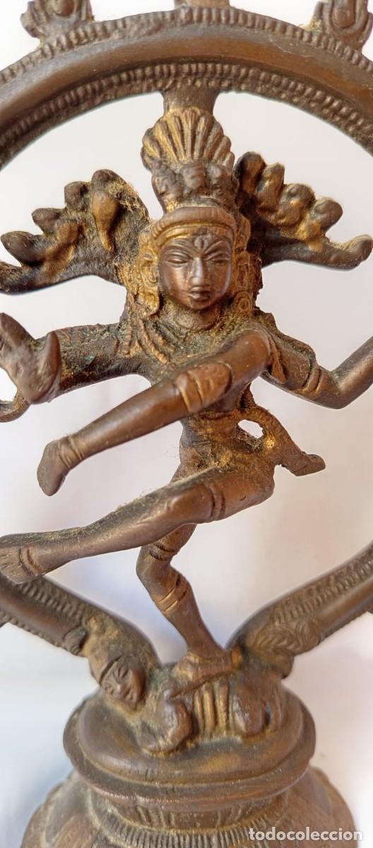 Arte: Shiva Nataraja &ndash; Escultura India de Bronce &ndash; Se&ntilde;or de la Danza &ndash; Dios Hind&uacute;