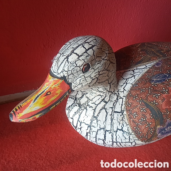 Arte: PRECIOSA FIGURA DE UN PATO