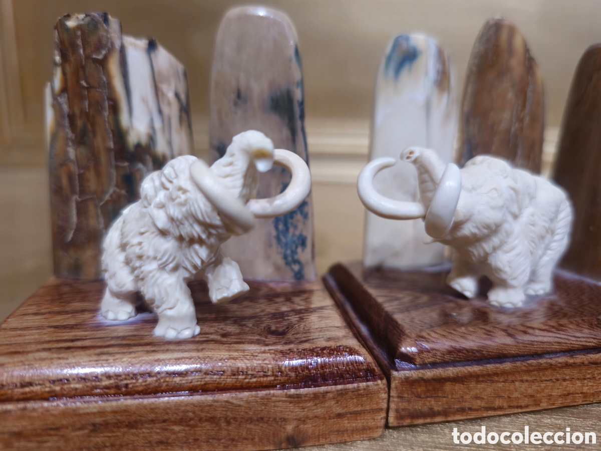 Arte: Preciosas Esculturas Colmillo Mamut