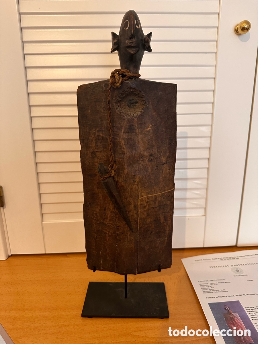 Arte: Escultura africana certificada