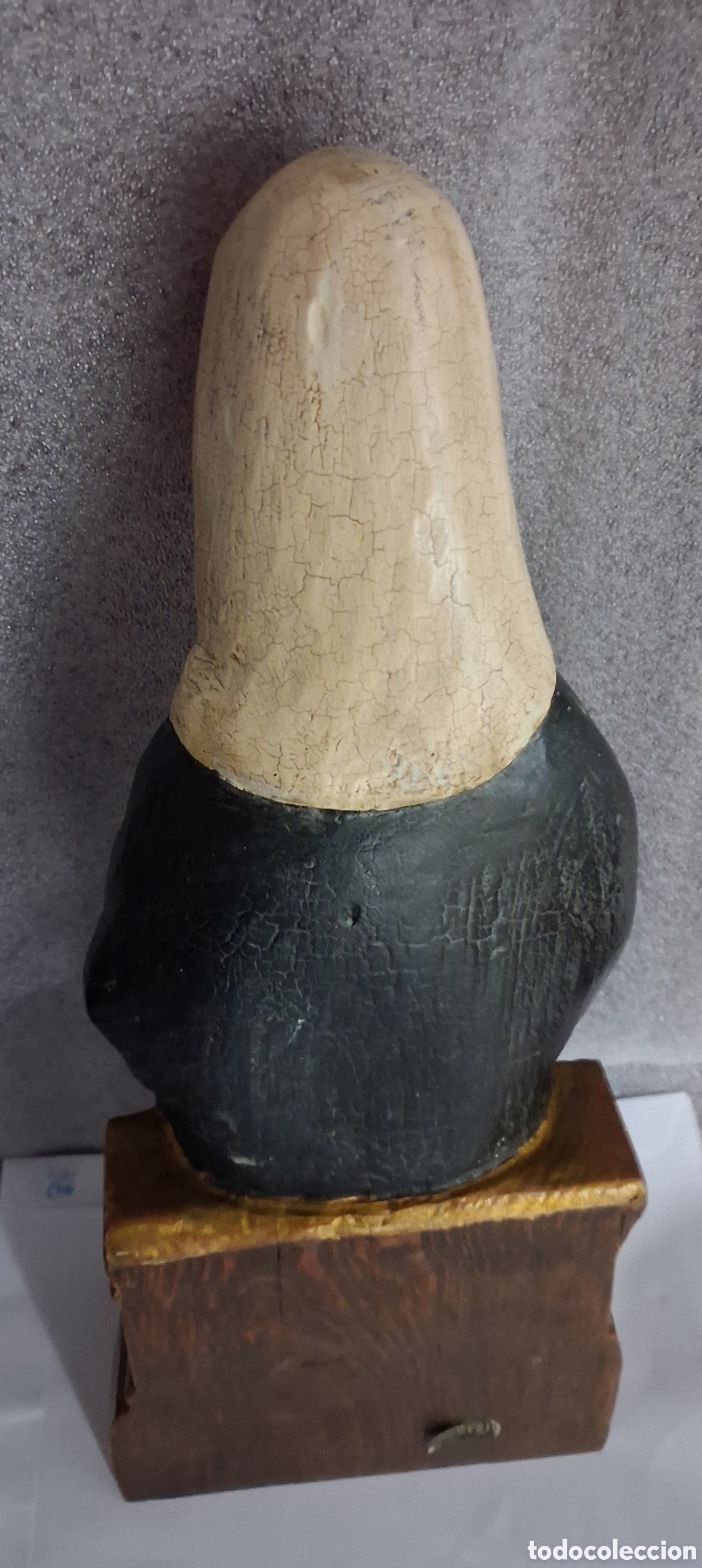 Arte: Virgen con Ni&ntilde;o en madera maciza - Foto 8