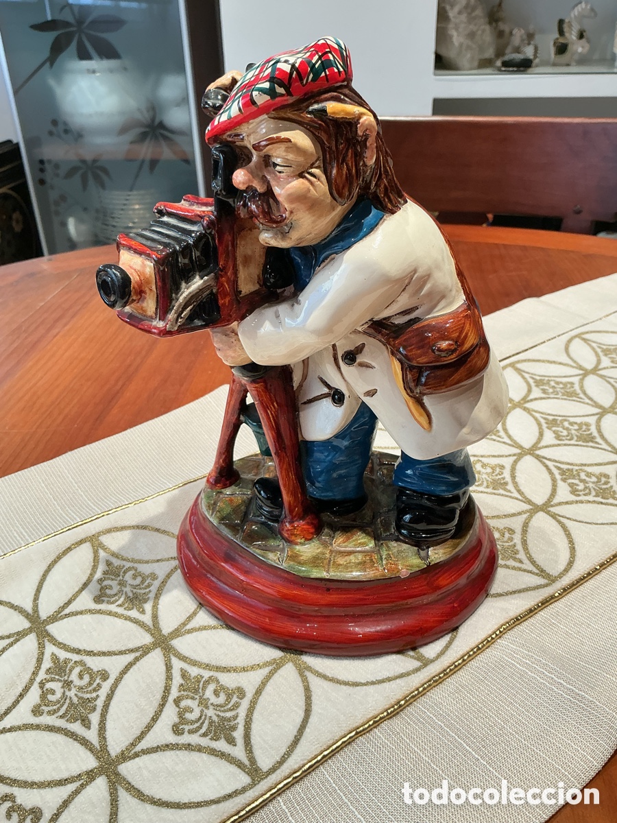 Arte: Fot&oacute;grafo porcelana Lucavalli