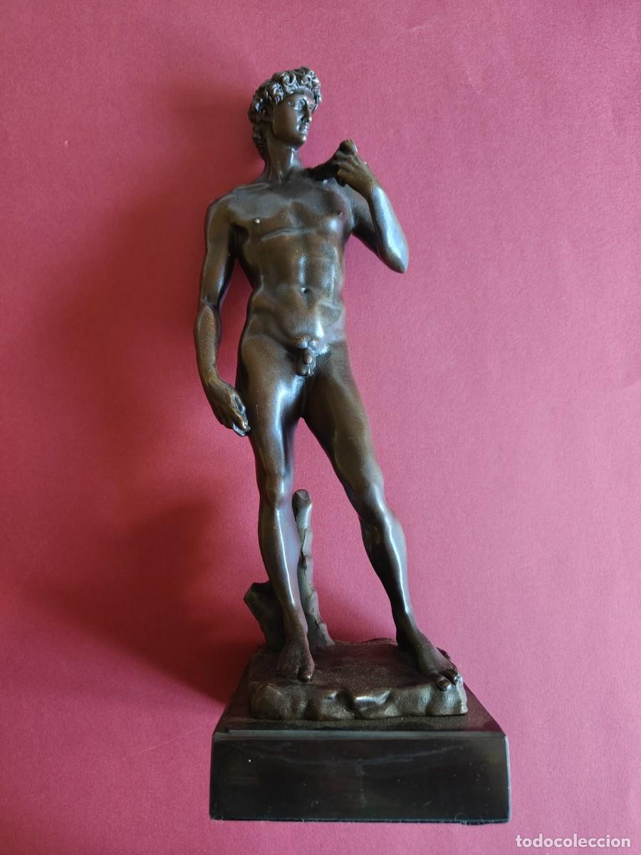 Arte: DAVID, de Miguel &Aacute;ngel. Bronce