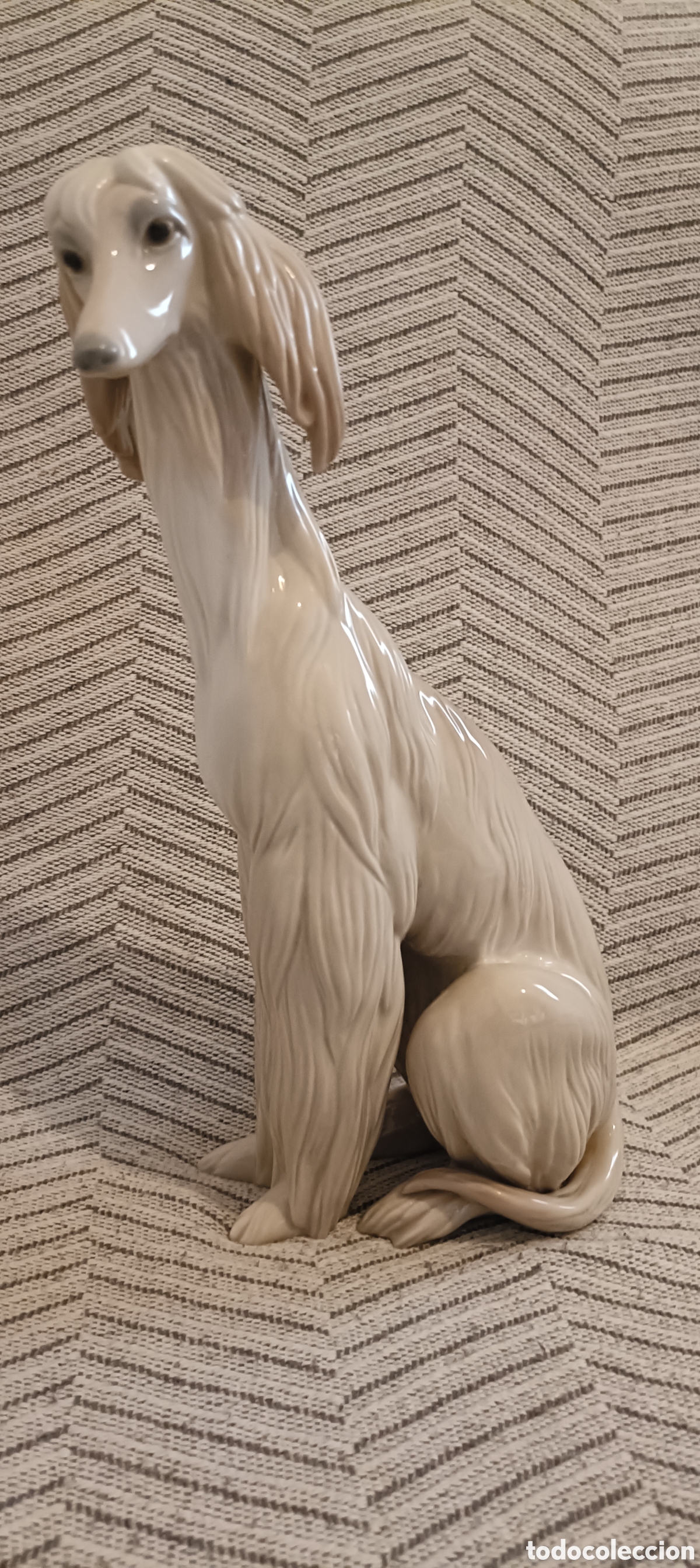 Arte: Figura Galgo noble de Lladro
