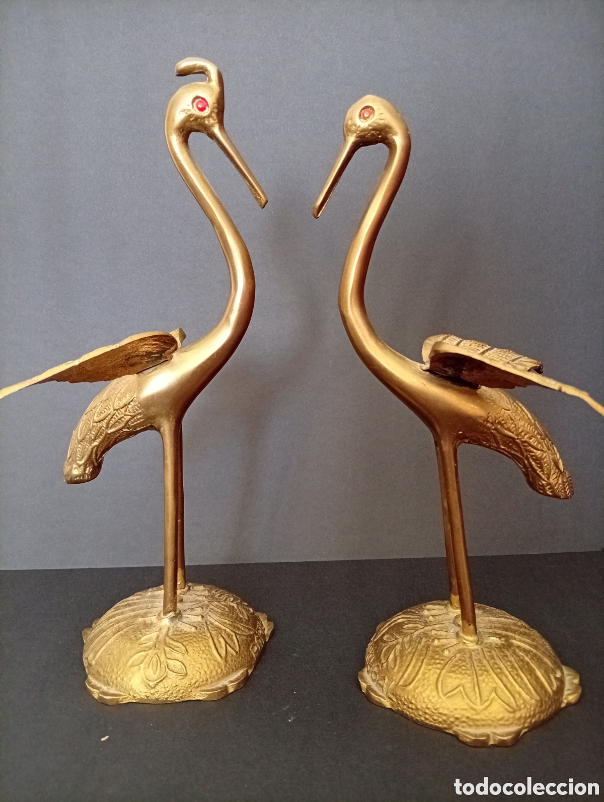 Arte: Bonitas figuras de aves garzas de Portugal