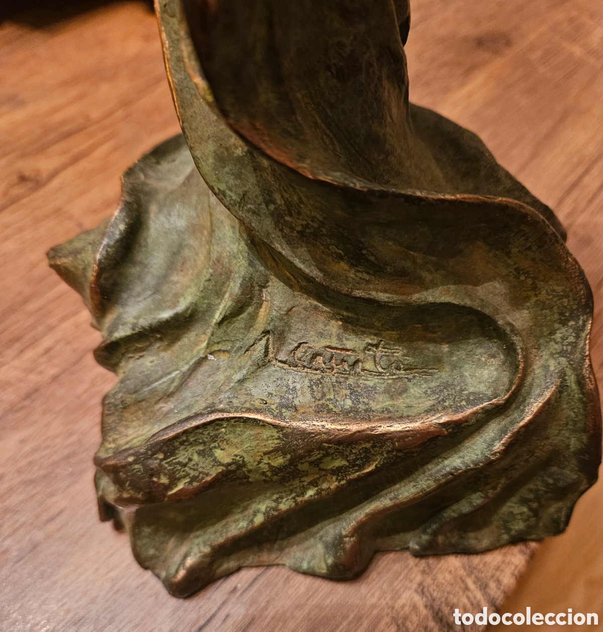 Arte: Escultura Bronce Antonio Ca&ntilde;ete &ndash; Edici&oacute;n Conmemorativa A&ntilde;o 2000 &rdquo;Cambio de Milenio&rdquo; &ndash; Serie Limitad