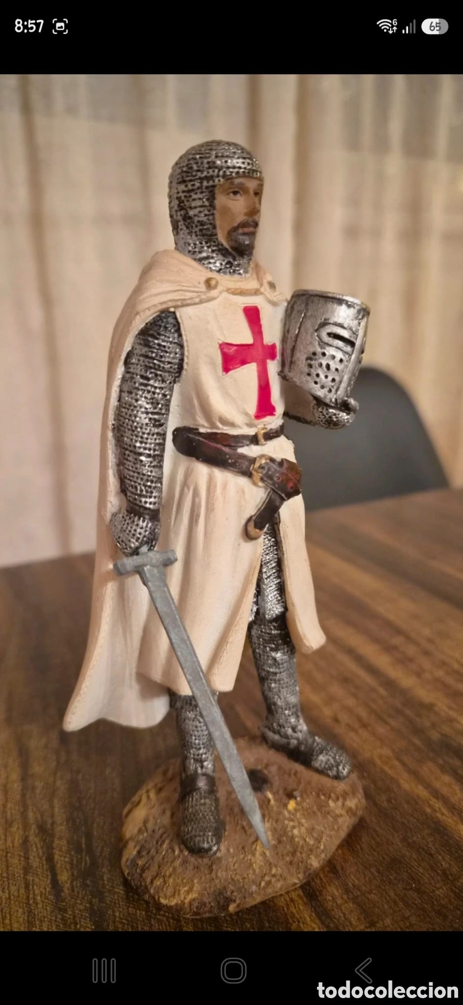 Arte: GRAN LOTE COLECCI&Oacute;N CABALLEROS TEMPLARIOS &ndash; ARTESAN&Iacute;AS MEDINA Y M&L &ndash; PIEZAS EXCLUSIVAS Y DESCATALOG