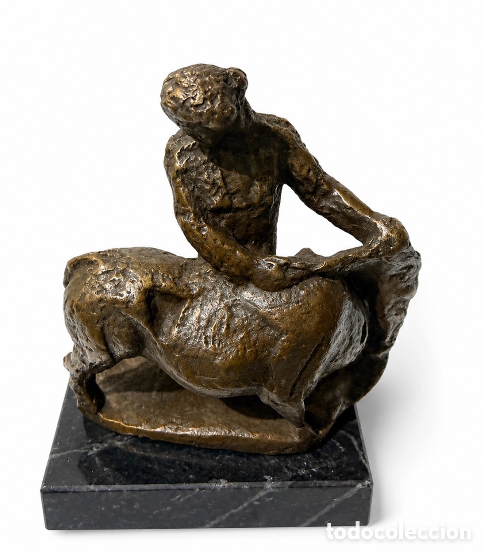 Arte: Manolo hugue Mart&iacute;nez - bronce