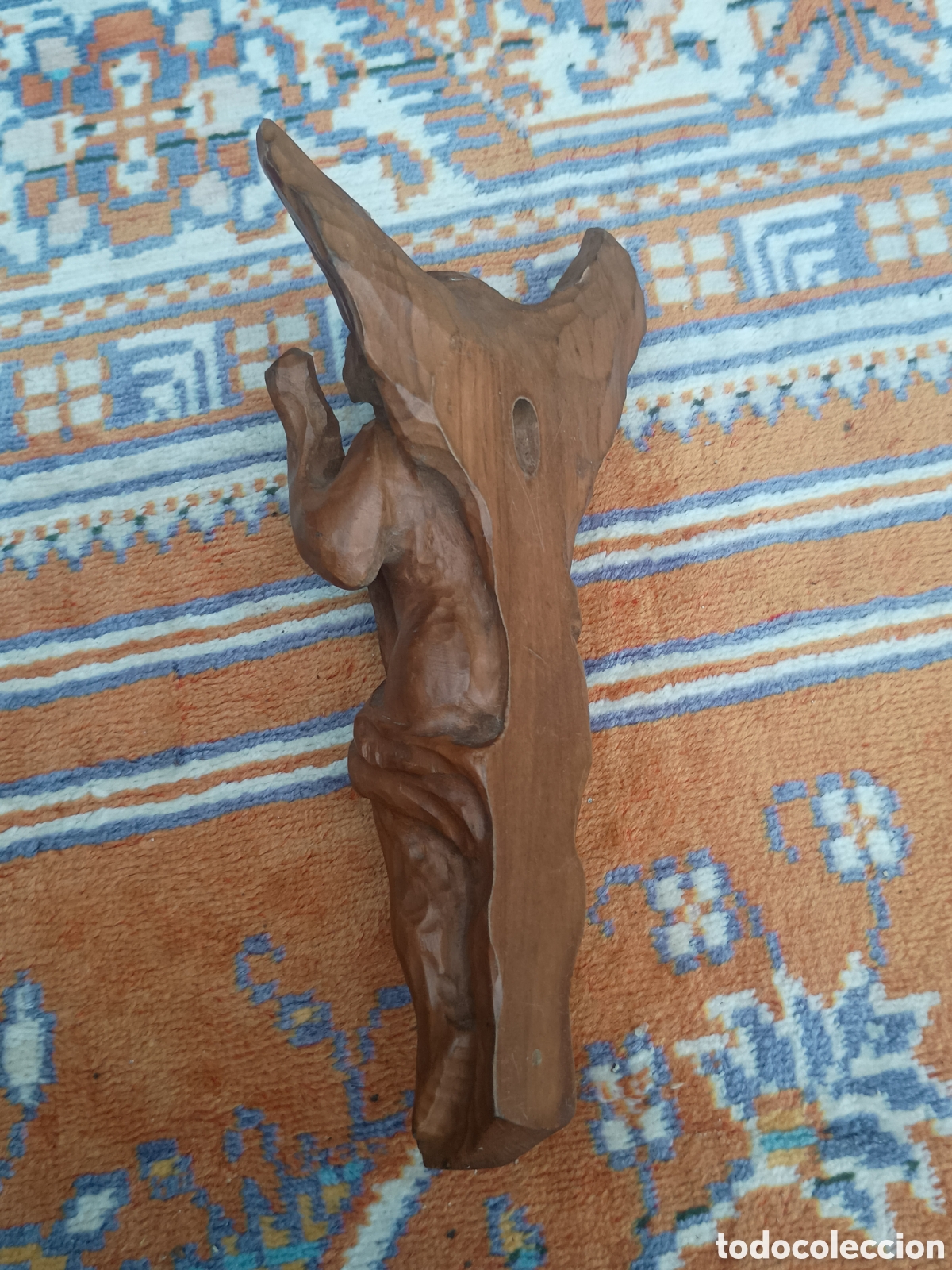 Arte: talla de madera &aacute;ngel - Foto 2