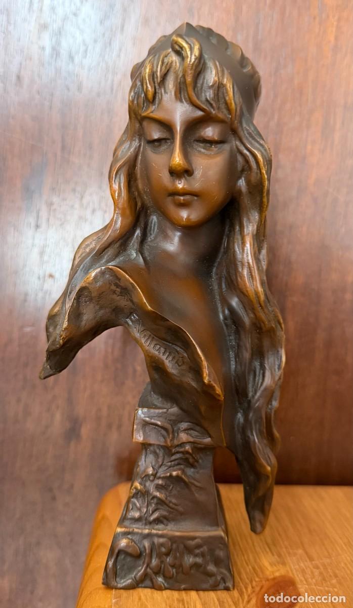 Arte: Villanis. Carmela. Bronce