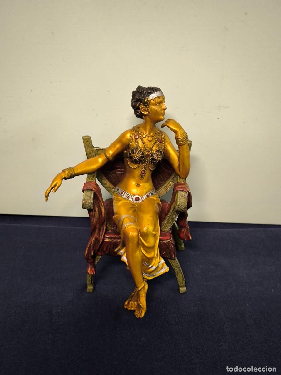 Arte: BRONCE AUSTRIACO VIENES FIRMADO SIGUIENDO MODELOS DE FRANZ BERGMAN.