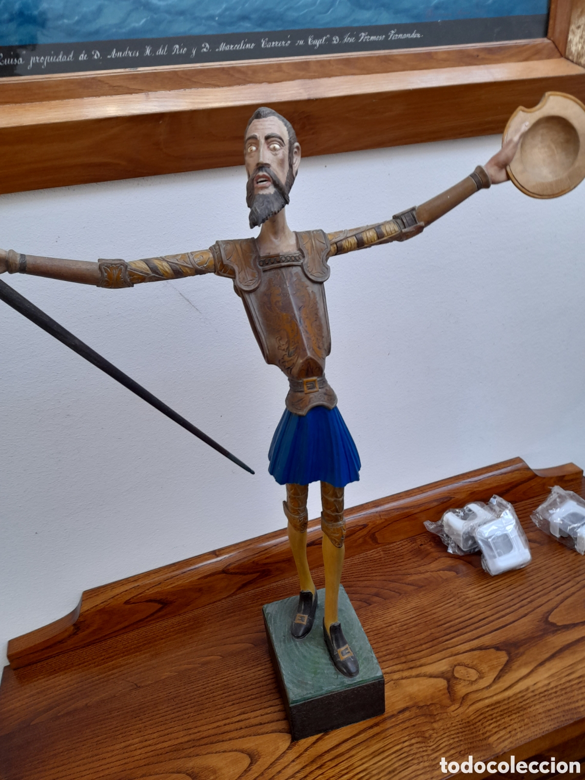 Arte: Talla de Don Quijote de la Mancha