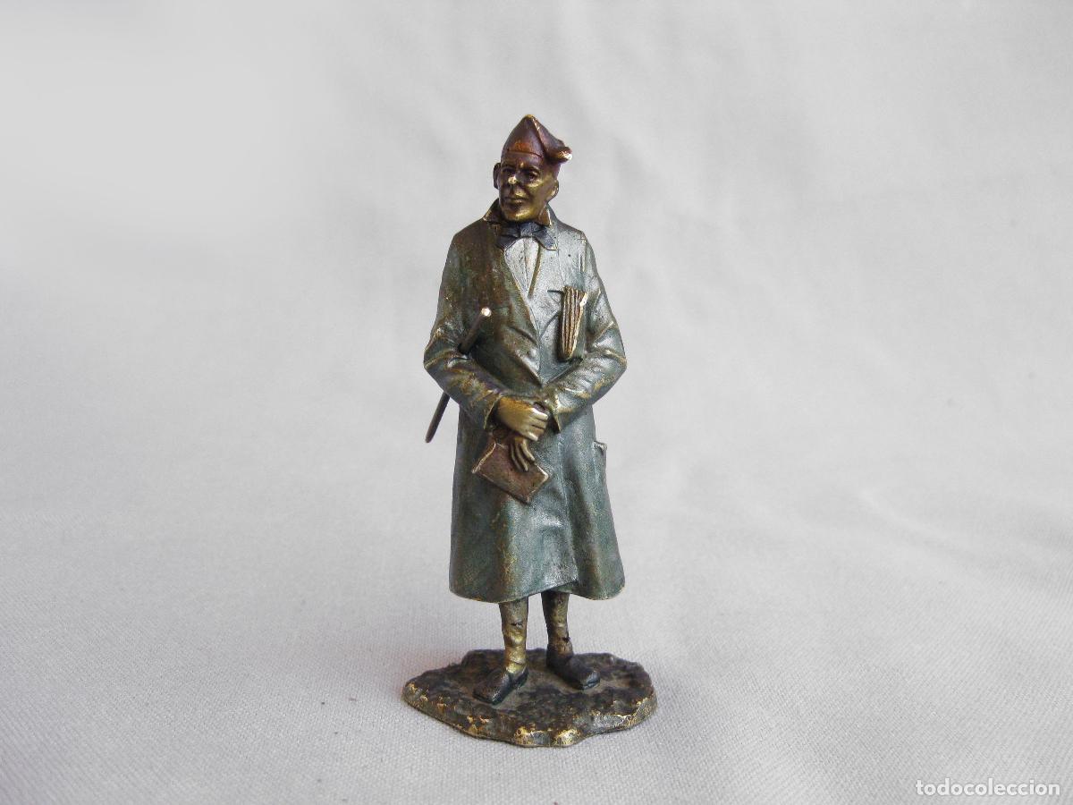 Arte: ANTIGUA FIGURA DE BRONCE COLOREADO DE FRANZ BERGMAN. AUSTRIA. CIRCA 1900