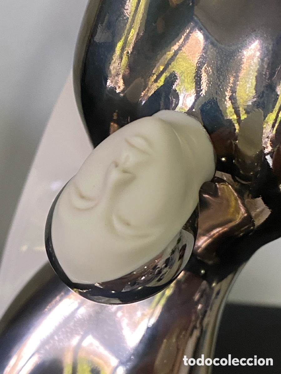 Arte: Estatueta Galos dourada e prateada - Foto 14