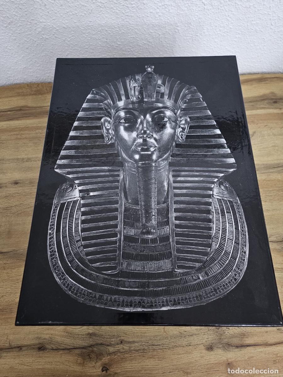 Arte: Escultura Bronce Tutankham&oacute;n SKEL + Libro - Edici&oacute;n Limitada Certificada (Obsidiana N.&ordm; 612)