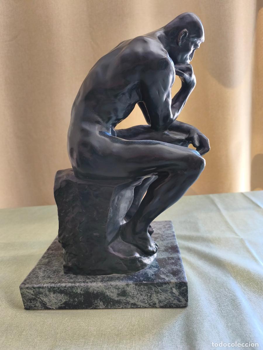 Arte: Escultura el pensador de Auguste Rodin. Planeta del coleccionista.
