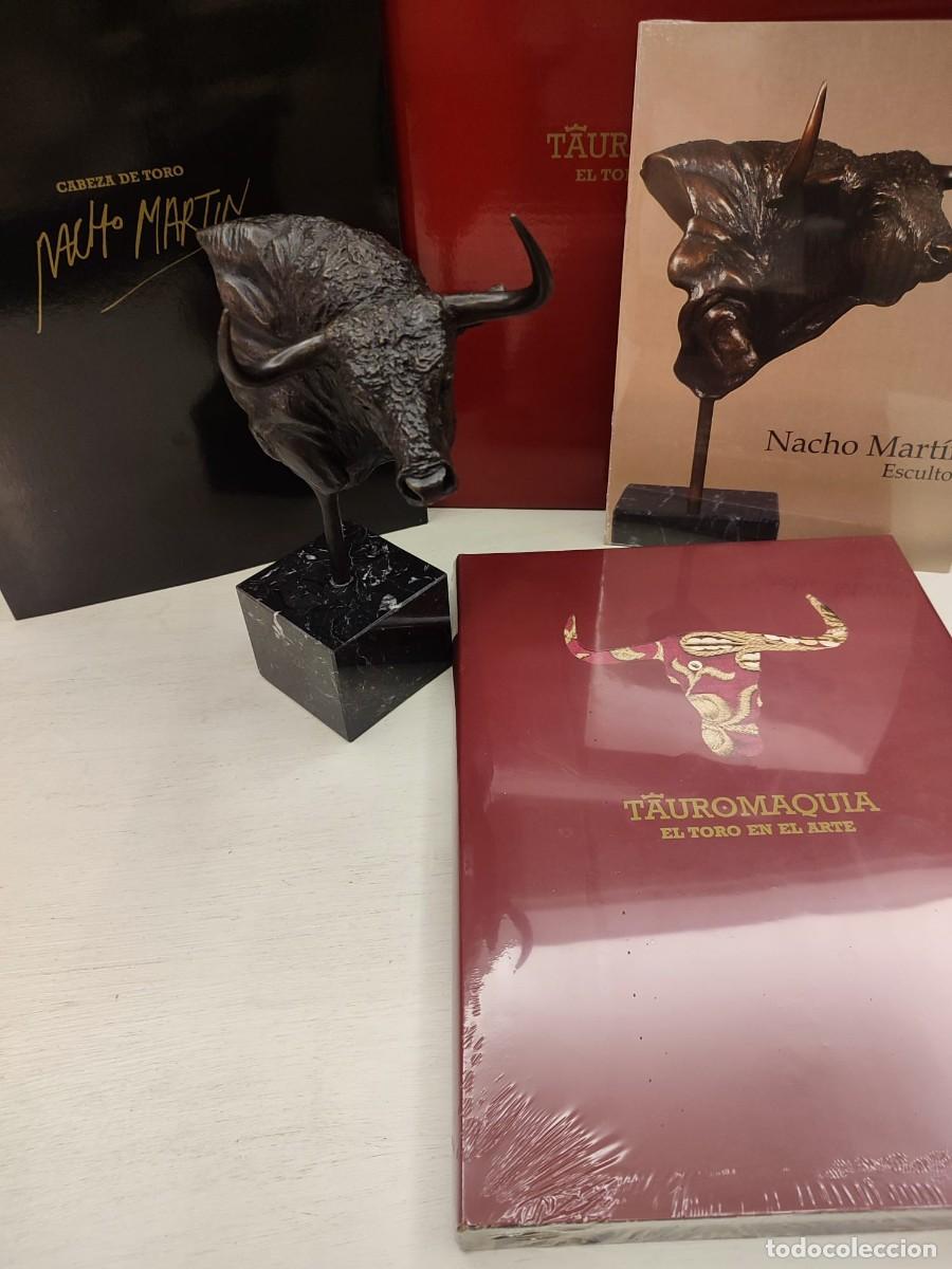 Arte: Cabeza de Toro Bronce, Nacho Mart&iacute;n 2907/2998 Libro Precintado edici&oacute;n Planeta