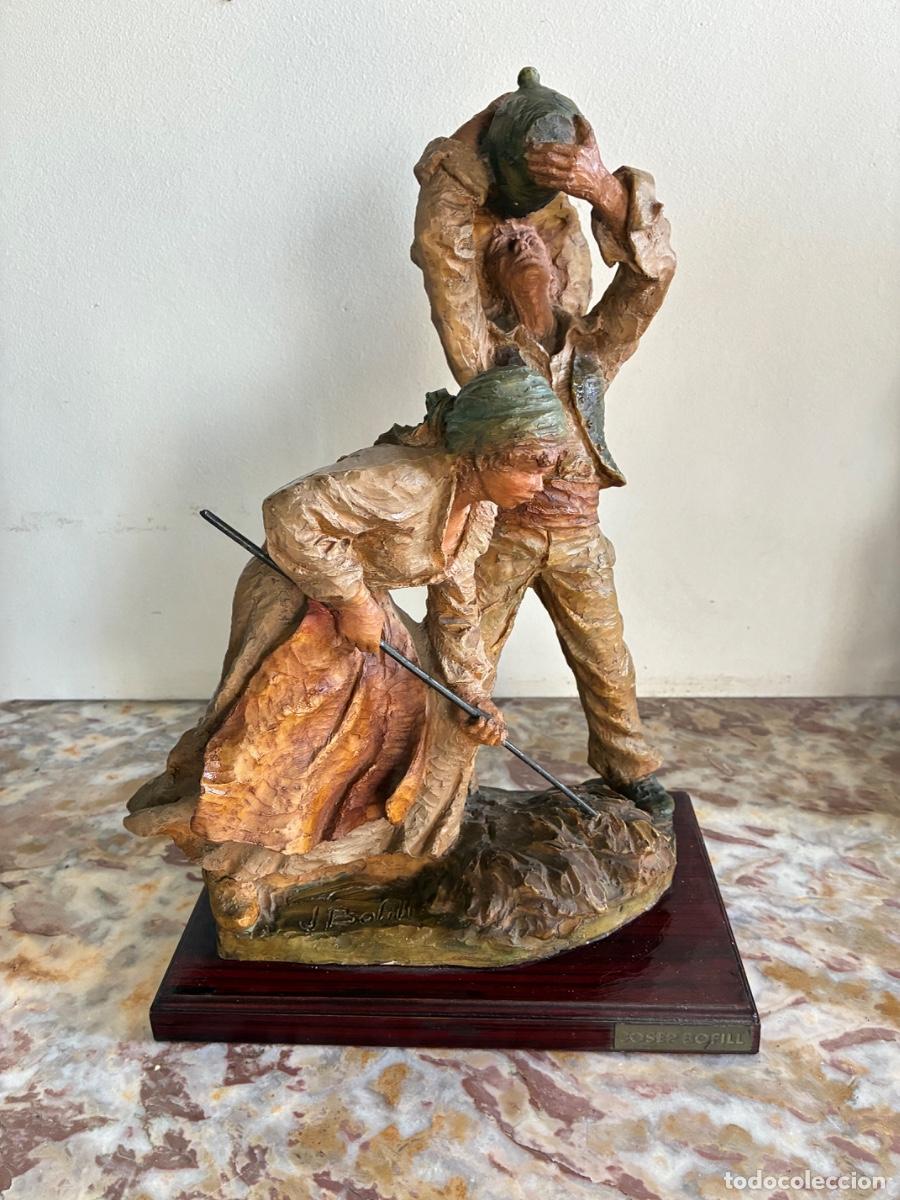 Arte: Escultura sobremesa Josep Bofil