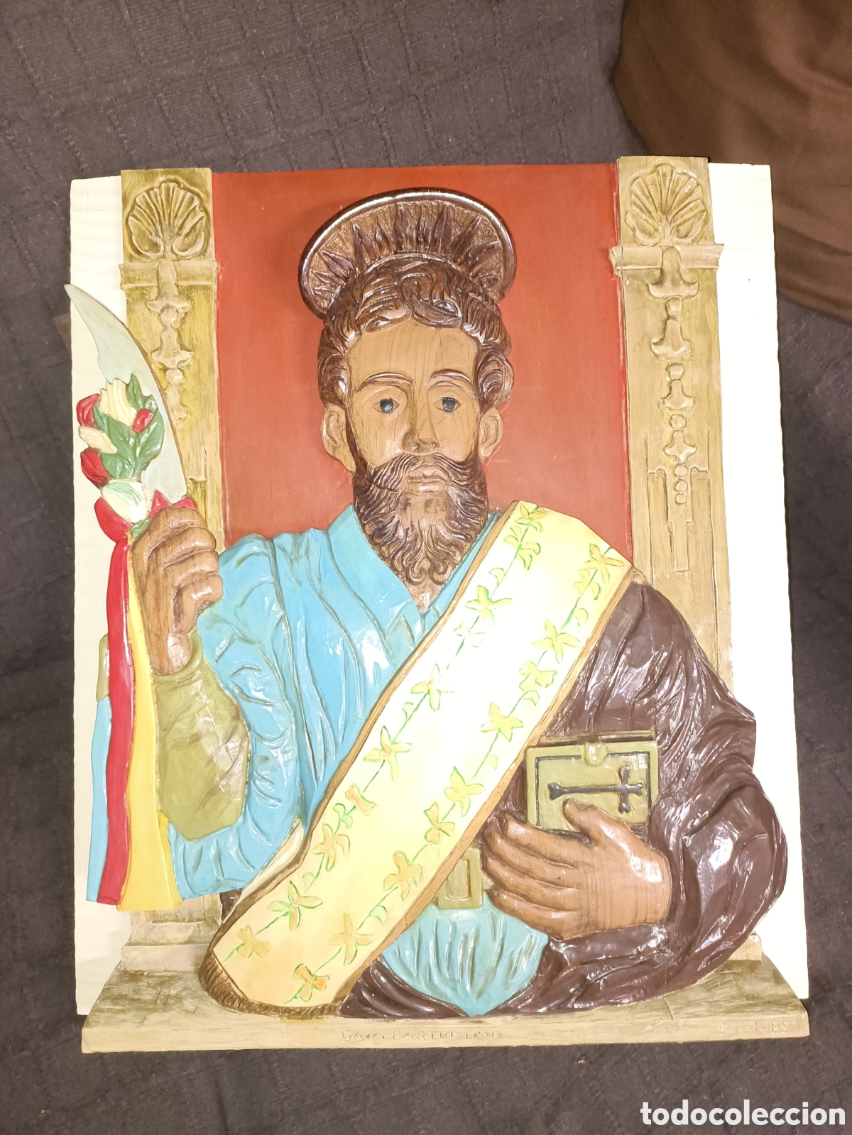 Arte: Tabla tallada, San Bartolom&eacute; - Foto 4
