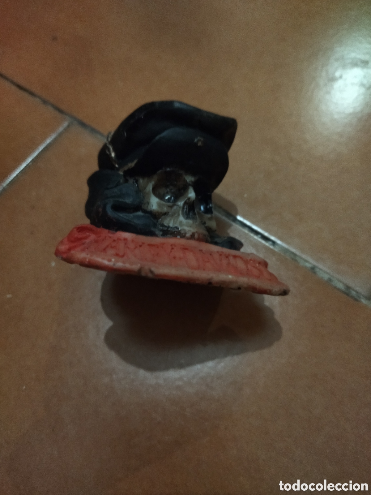 Arte: Harley Davidson.Figura de resina.A&ntilde;os 90'.