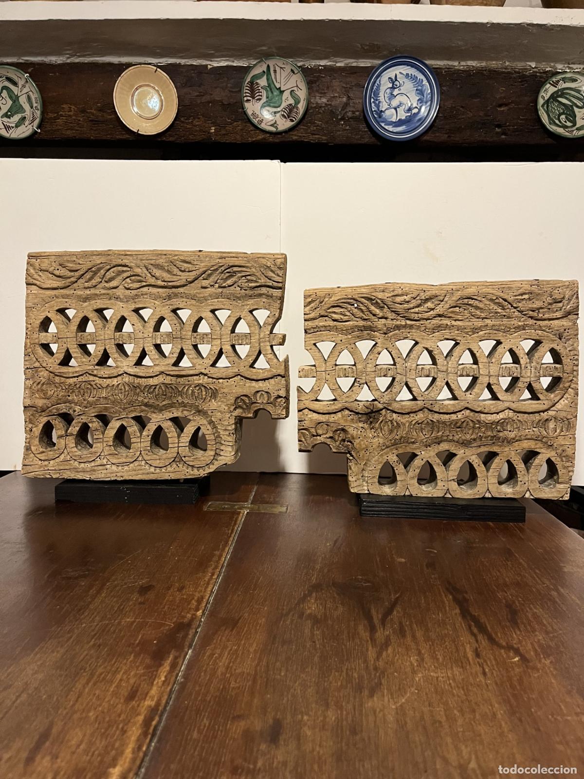 Arte: Celos&iacute;a mediebal, madera tallada
