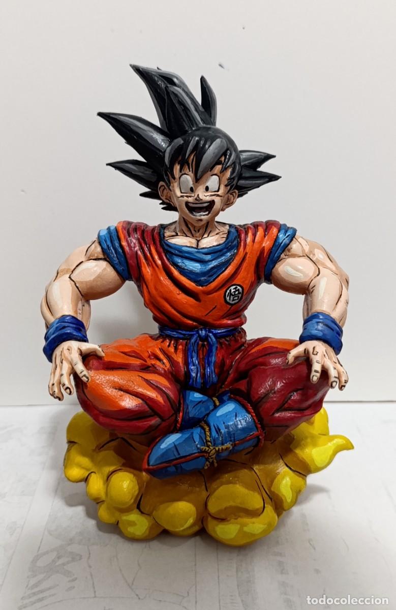 Arte: Figu a Goku resina pintada a mano