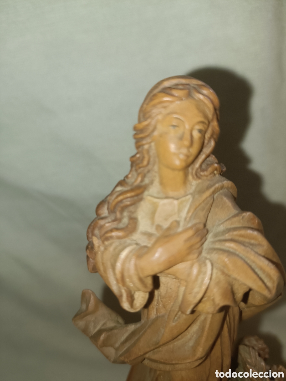 Arte: Inmaculada, madera muy lograda - Foto 4