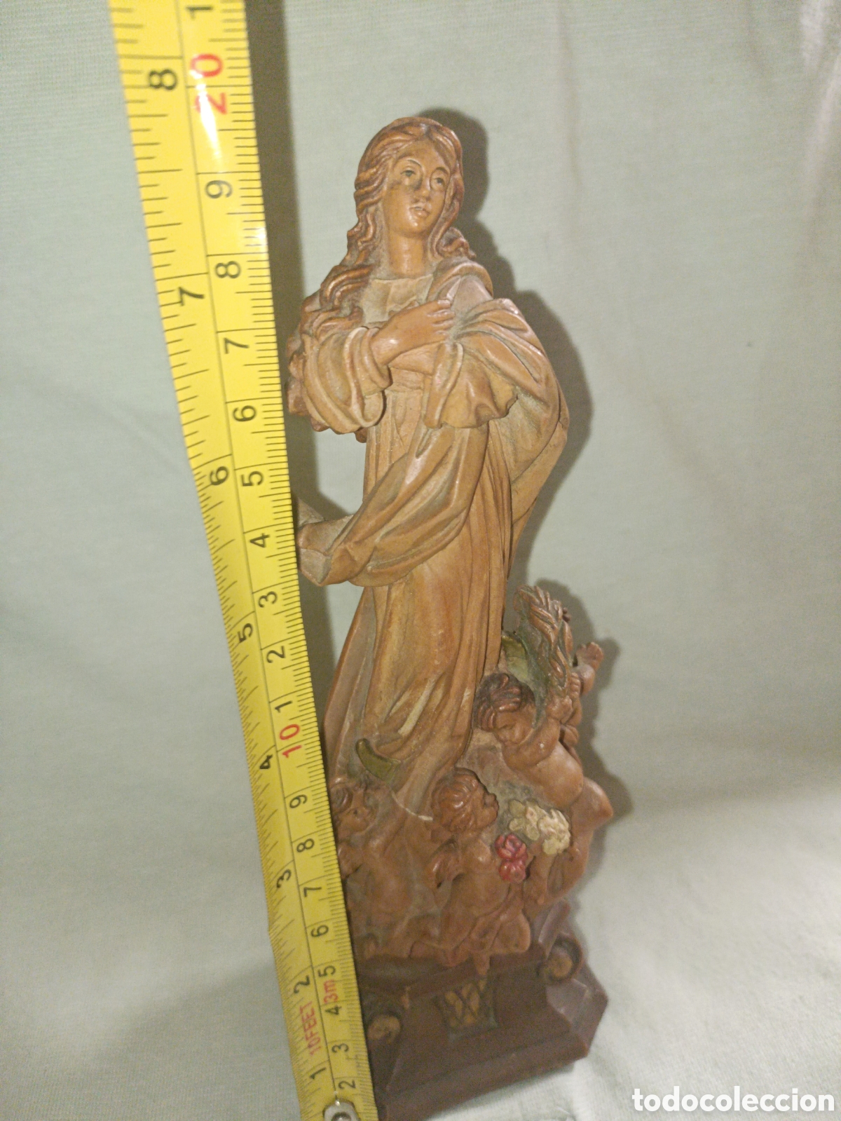 Arte: Inmaculada, madera muy lograda - Foto 5