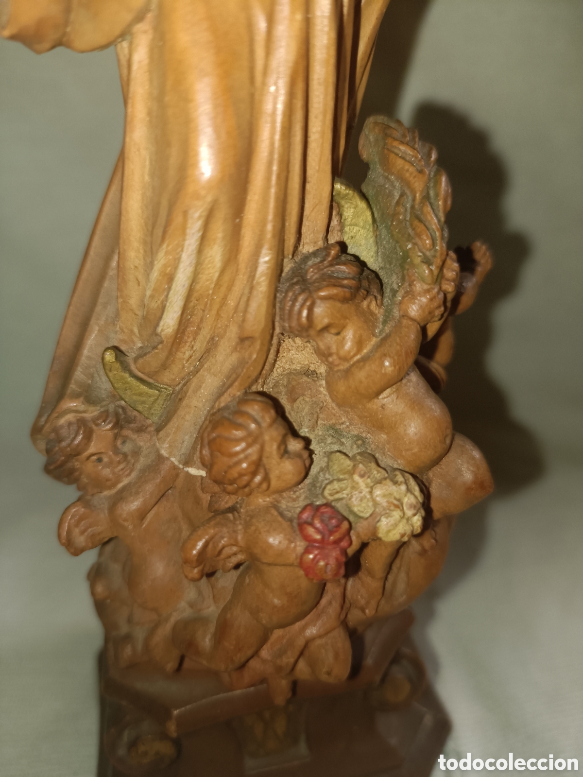Arte: Inmaculada, madera muy lograda - Foto 7
