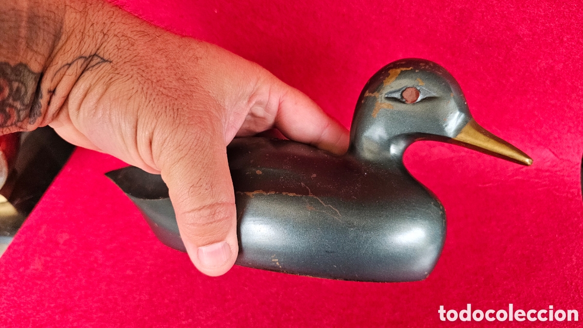 Arte: Pato de bronce........