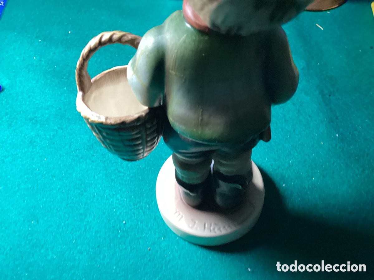 Arte: Goebel figura de ni&ntilde;o de cer&aacute;mica