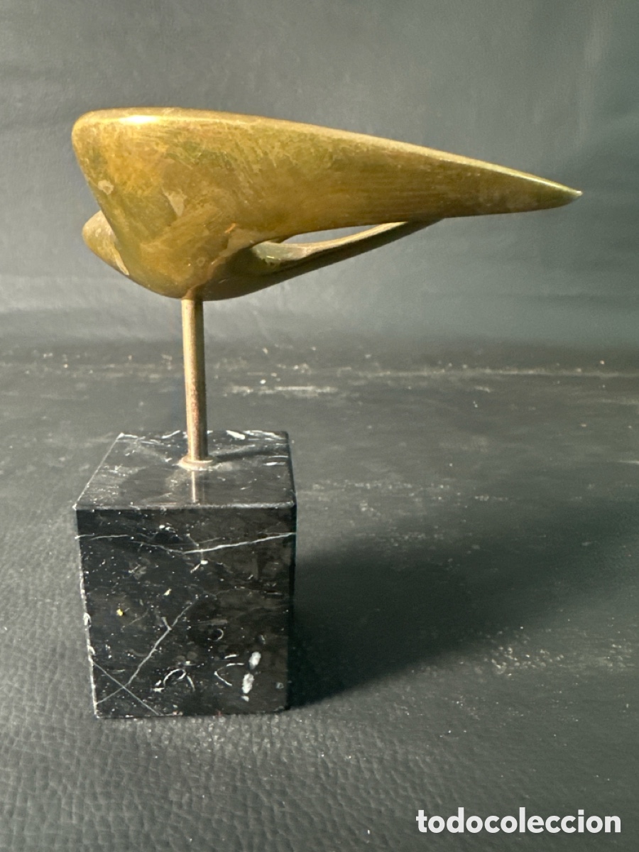 Arte: ESCULTURA DE BRONCE SOBRE BASE DE MARMOL - Foto 3