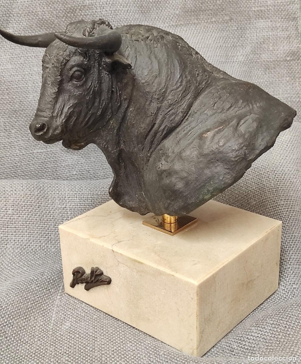 Arte: Andr&eacute;s Peralta - Busto de toro - Foto 8