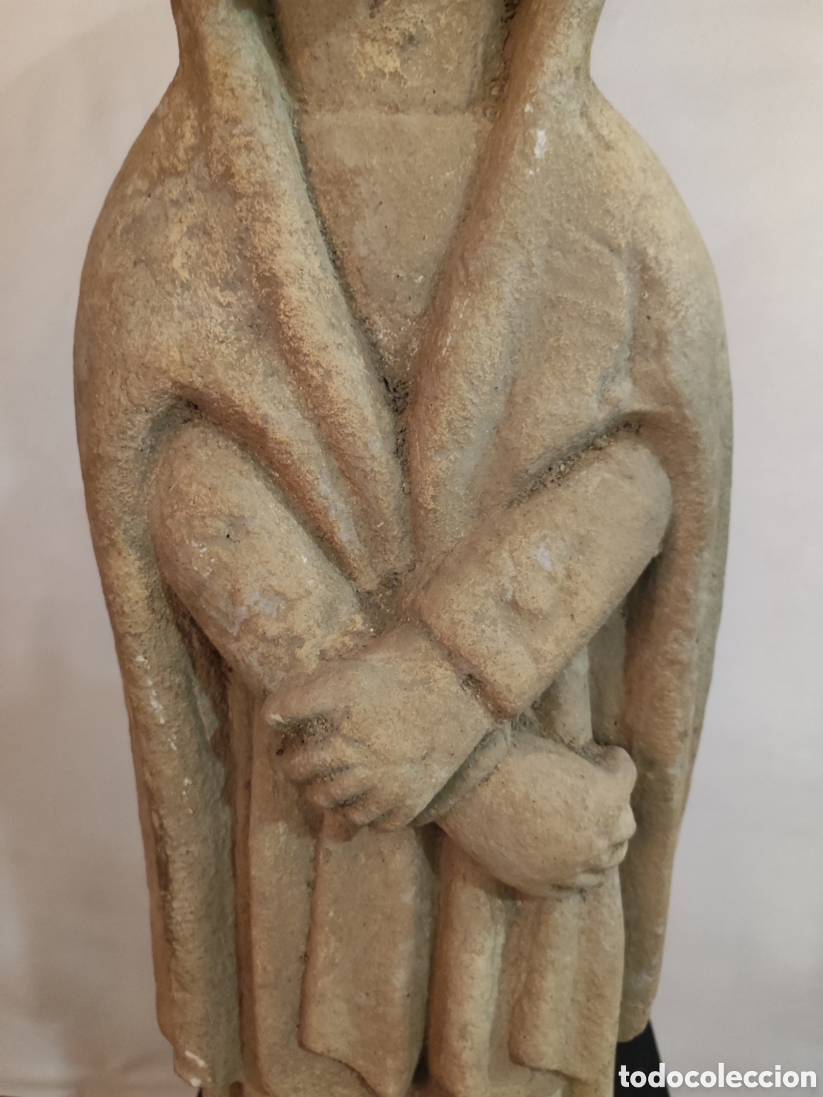 Arte: Santo de piedra g&oacute;tico - Foto 3